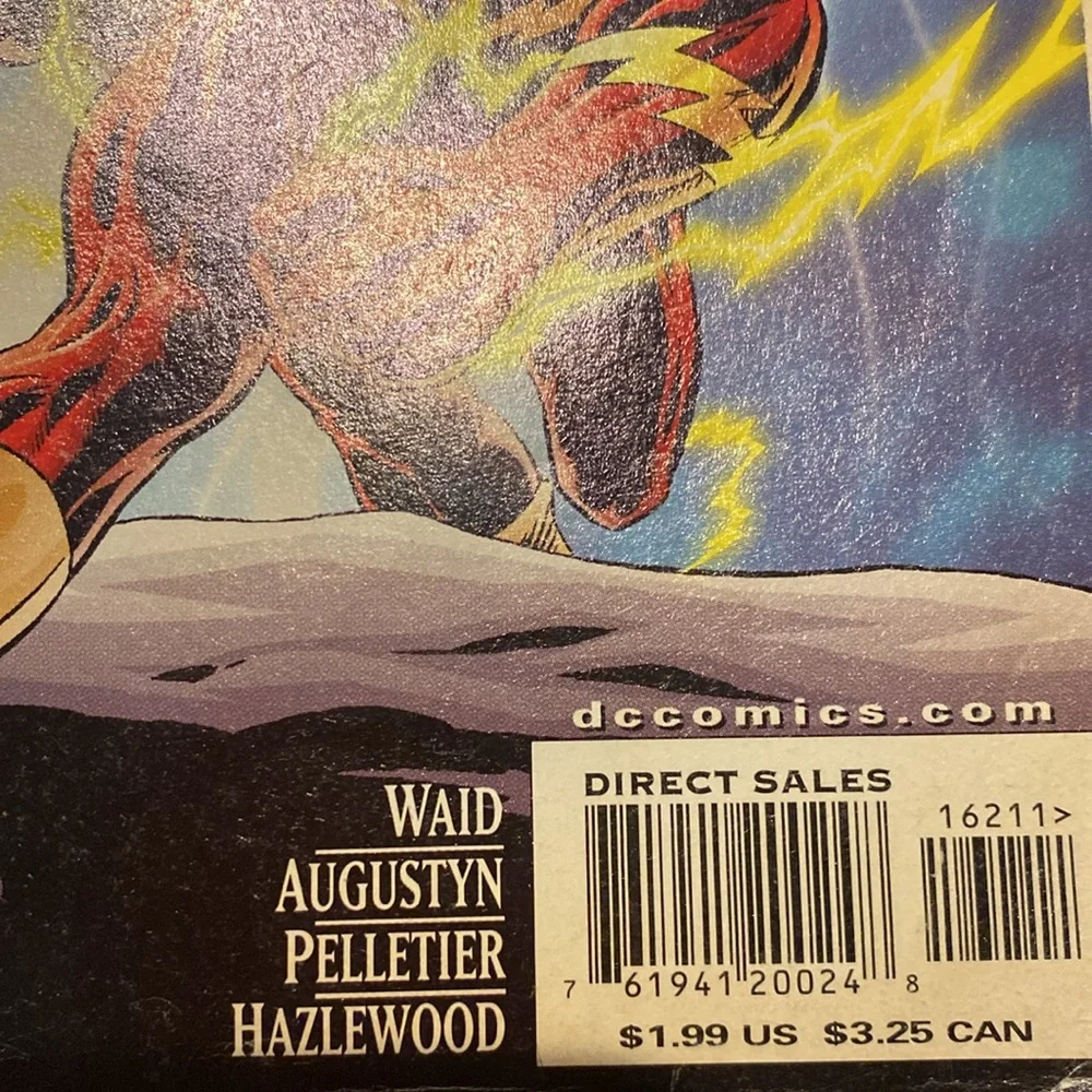 DC Comic- The FLASH Must Outrace SHAZAM !...#162 July 2000